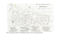 Plan von Exotischen Garten in Hohenheim von 1863
