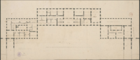 Grundriss Schloss Hohenheim 1782