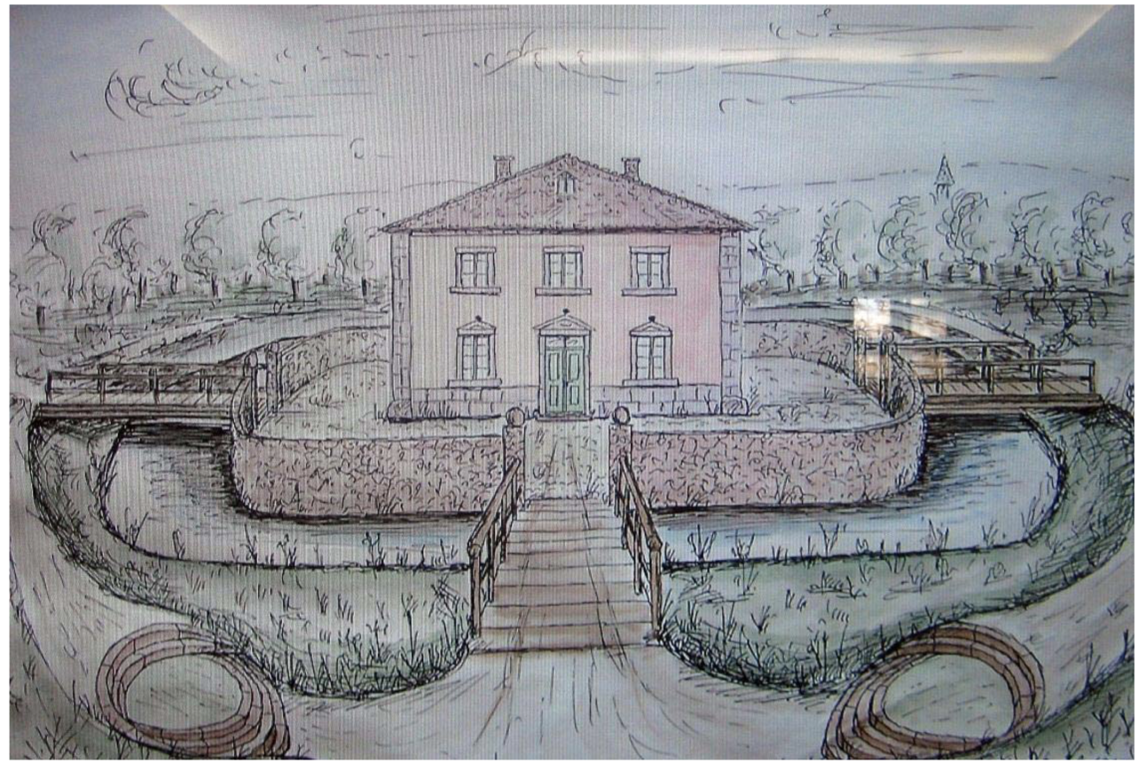 Das Wasserschloss des Emanuel von Garb 1684