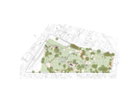 Anlagengenetische Karte Exotischer Garten 1813 - 1930