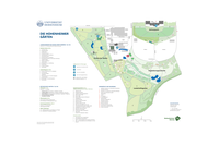 Plan der Hohenheimer Gärten
